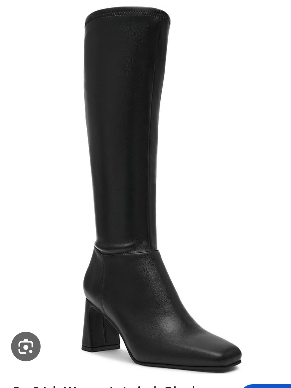 On 34th Women's Leirah Block Heel Tall Boots Macy's Exclusive